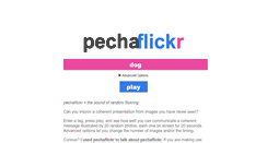 Desktop Screenshot of pechaflickr.net
